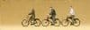 Preiser 79087 N Scale Cyclists (3)