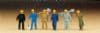 Preiser 79096 N Scale Track Workers (6)