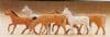 Preiser 79150 N Scale Horses (6)