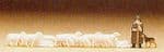 Preiser 79160 N Scale SHEPHERD & SHEEP