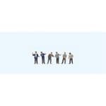 Preiser 79231 Engine Drivers & Firemen (6) Figure Set
