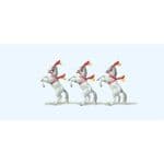 Preiser 79712 Circus Show Horses (3) Figure Set