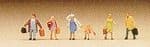 Preiser 88519 - Z Scale Family Going On Journey