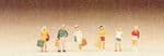Preiser 88522 - Z Scale Teenage Passengers (6)
