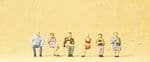 Preiser 88525 - Z Scale People Sitting (6)