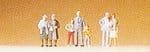 Preiser 88527 - Z Scale Families Out Shopping