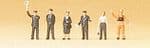 Preiser 88528 - Z Scale DB Railway Personnel 89