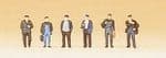 Preiser 88530 - Z Scale Industrial Workers/Dockers (6)
