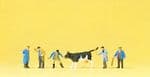Preiser 88544 - Z Scale Cattle Market - 1 Cow 5 Figures