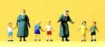 Preiser 88556 - Z Scale Protestant Sisters with Children