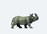 Prieser 29501 HO / OO Scales Indian Rhinoceros 1