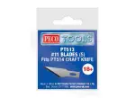 PT513 Peco Tools  Craft Knife blades No. 11(5)