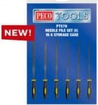 PT570 Peco Tools Needle File Set (box 6)