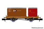 RAP921009 BR ‘Conflat P’ No. B933343 (with crimson & bauxite containers)