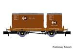 RAP921012 BR ‘Conflat P’ No. B933601 (with bauxite containers)