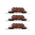 Roco 6680018 DR Uaoos-y Potash Hopper Wagon Set (3) IV