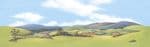 SK33 / SK13 Peco: 'MANYWAYS' SCENIC BACKGROUNDS Mountainous Landscape
