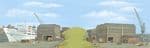 SK41 / SK21 Peco: 'MANYWAYS' SCENIC BACKGROUNDS Dock Extensions
