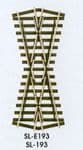 SL193 Peco: STREAMLINE Short crossing (24° angle)