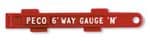 SL336 Peco: 6 ft-way Gauge (also gauges platform height)