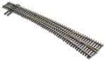 SL8376 Peco Code 83 North American Type #7 R/Hand Curved Turnout