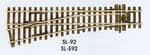 SL92 Peco: STREAMLINE Small radius L/H
