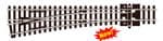 SLU396F    Peco Streamline N Scale Code 55 medium radius turnout L/H UNIFROG (1)