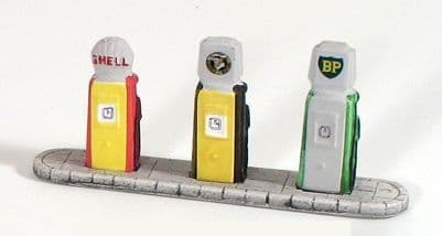 SS389 Shell-National-BP 1960s Petrol Pumps