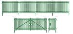 SSM316 Wills Modern Palisade Fencing & Gates