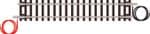 ST10 Peco Standard Straight (wired)
