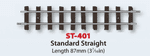 ST401 Peco Setrack 00-9 Standard Straight set (8) L87mm (3 7/16in)