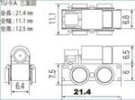 Super Mini Size Motorized Chassis TU-9A - Tsugawa Yokou 14046 (N scale)