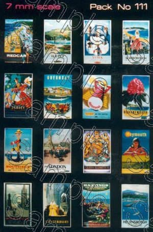 Tiny Signs O111  BR Travel Posters Small