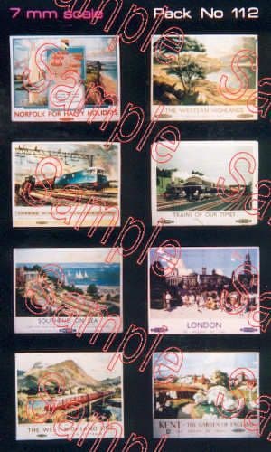 Tiny Signs O112  BR Travel Posters Large