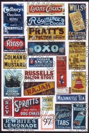 Tiny Signs O97  Enamel Advert Signs