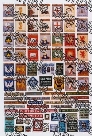 Tiny Signs OO67- OO Pub Signs