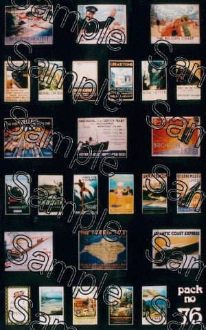 Tiny Signs OO76  Southern Travel Posters