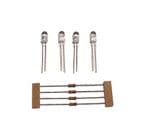 Train Tech LED5 - HO / OO Scales LFX Welding LED Set (2 x Hi-Red 2 x Hi-White)