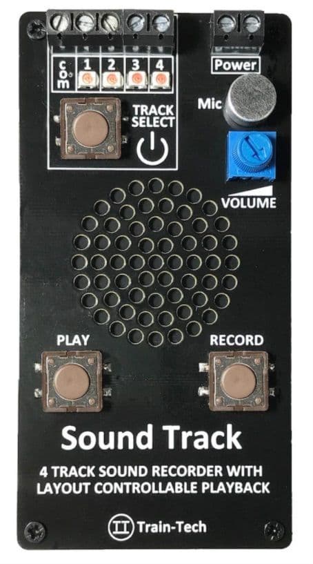 Train Tech SR1 Scale Multi Sound Track Sound Recorder And Player