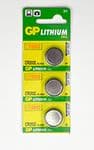 Train Tech TTBAT1 Long Life Button Batteries (3)