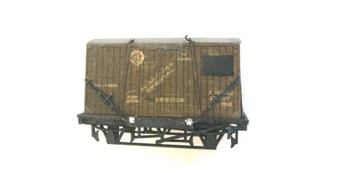 TT 3mm 100 Scale GWR Conflat + BK Container Kit