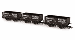 TTC034 Triple pack Renwick Wilton Mineral Wagons (produced exclusively by Peco)