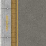 TX233  SMS  OO Asphalt Platform Sheets With Network Rail Coping & Yellow Line ( Pk of 5) OO/4mm/1:76