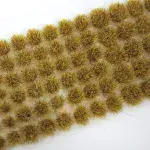 W3TDE6   WWS 6mm Dead Static Grass Tufts x 100 (1)