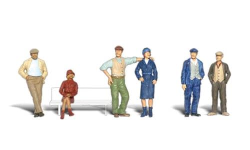 WA2732 Woodland Scenics O Scale Bystanders