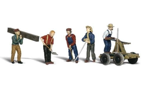 WA2747 Woodland Scenics O Scale Rail Workers