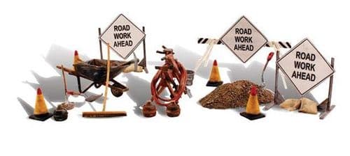 WA2762 Woodland Scenics O Scale Road Crew Details