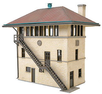 Walthers Cornerstone 933-2983 HO Scale Santa Fe Interlocking Tower Kit