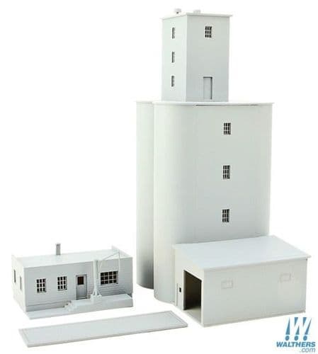 Walthers Cornerstone 933-3860 Prairie Co-Op Elevator Kit