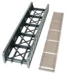 Walthers Cornerstone 933-4502 70' Single Track Railroad Through Girder Bridge Kit
